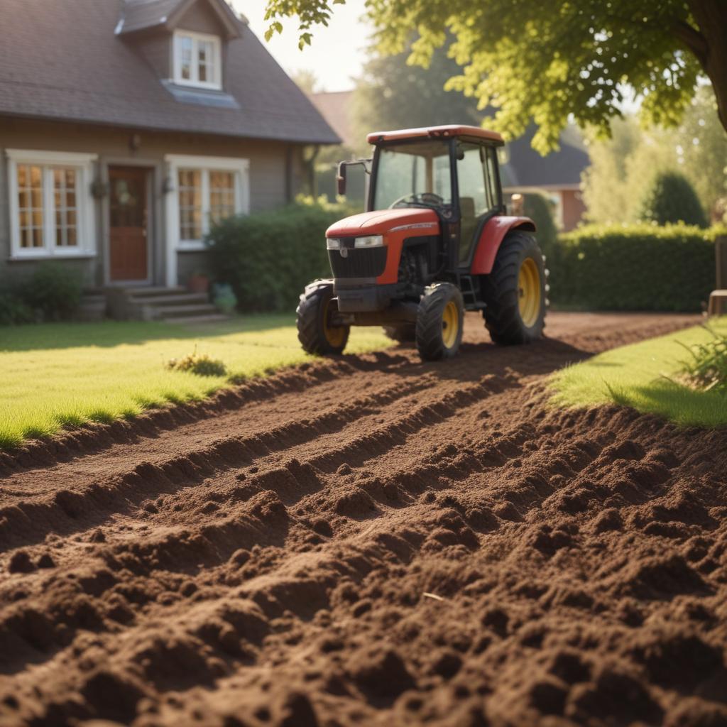 Выравнивание дачного участка под газон трактором или мотоблоком: ориентировочная стоимость работ и выбор грунтов - изображение 3