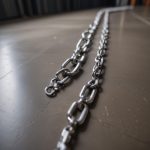 Цепь короткозвенная из нержавеющей стали по стандарту DIN 766